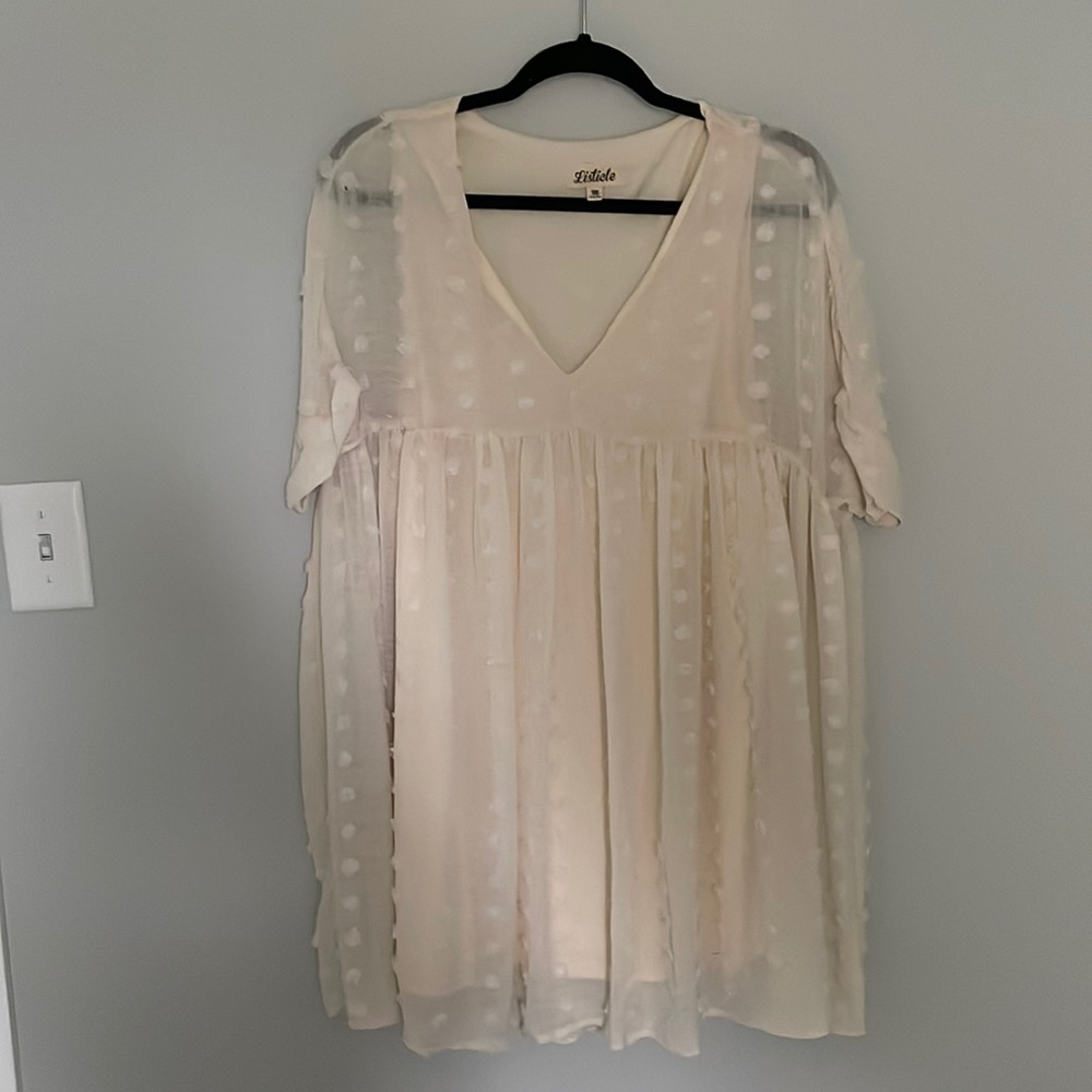 Womens Chiffon Baby doll dress- never worn!